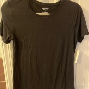 solid black t